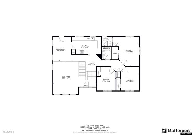 1306 E 19 Th St, House other with 4 bedrooms, 2 bathrooms and null parking in Casper WY | Image 40