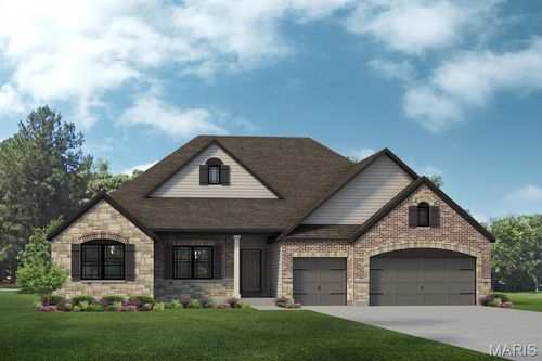 New Build Savannah "E" At Dragonstone, Dardenne Prairie, MO, 63385 | Card Image