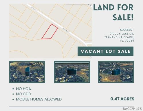 0 Duck Lake Drive, Fernandina Beach, FL, 32034 | Card Image