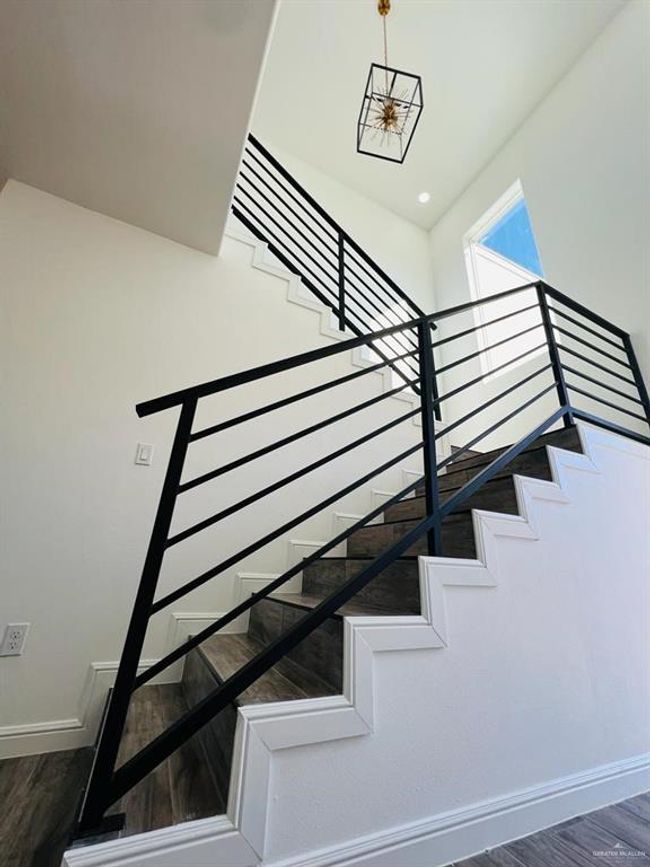 Staircase with hardwood / wood-style flooring | Image 11
