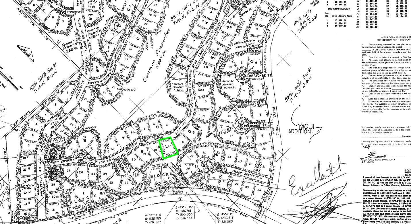 Land in Cherokee Village 2