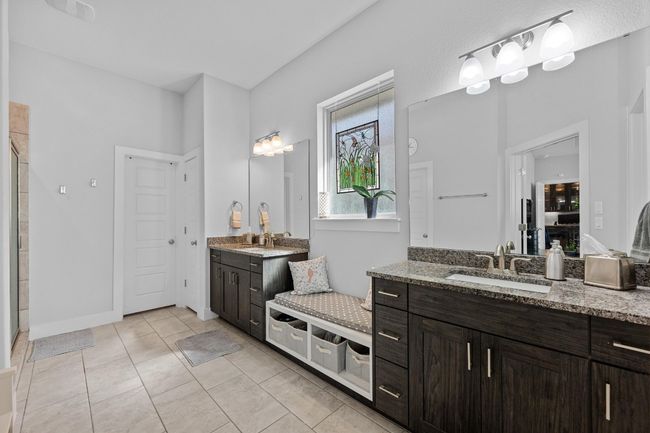 Room for everyone's things in the large double vanity bathroom | Image 15