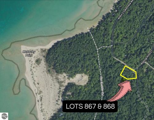 TBD Allens Lakeview Rd, Beaver Island, MI, 49782 | Card Image