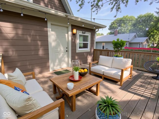 Spacious deck for entertaining or sipping a morning coffee. | Image 23