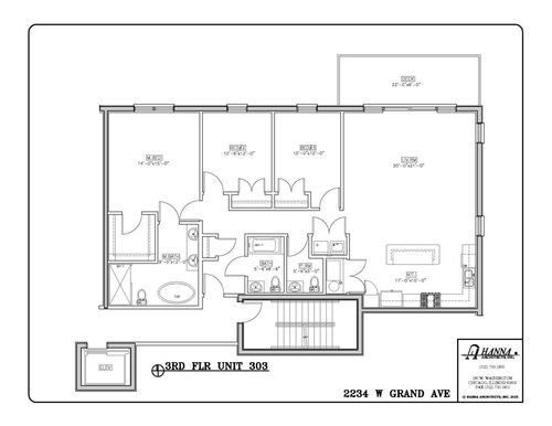 303-2234 W Grand Avenue, Chicago, IL, 60612 | Card Image