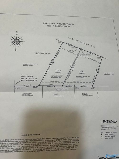 1.68 Acres Acer Ln, Albertville, AL, 35951 | Card Image