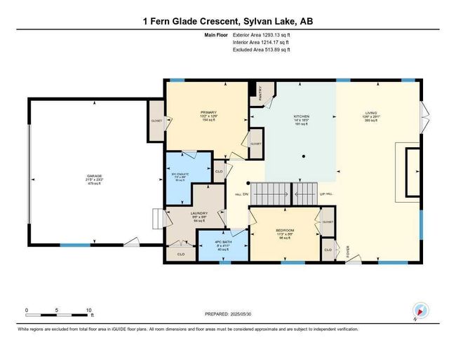 1 Fern Glade Crescent, House other with 4 bedrooms, 3 bathrooms and 2 parking in Sylvan Lake AB | Image 48