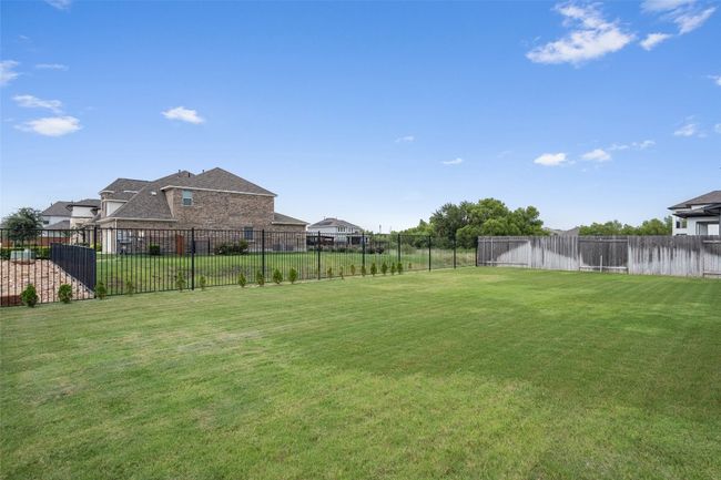 backyard open to green space | Image 34