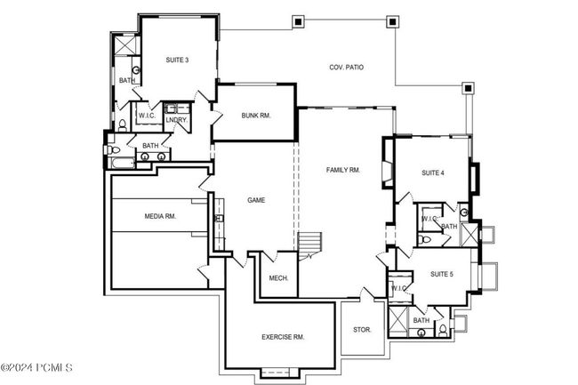 1577 W Skyridge Dr, Home with 6 bedrooms, 7 bathrooms and null parking in Mayflower Mnt UT | Image 51