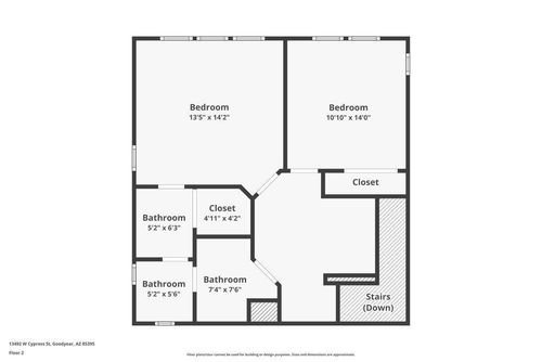 13492 W Cypress St, Goodyear, AZ, 85395-2421 | Card Image