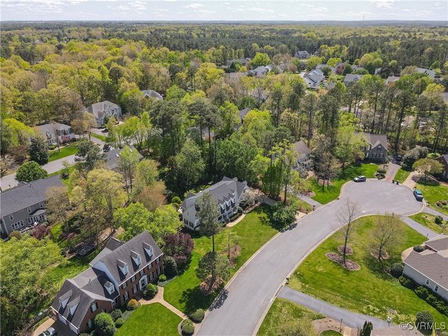 Birds eye view of property with a residential view and a view of trees | Image 46