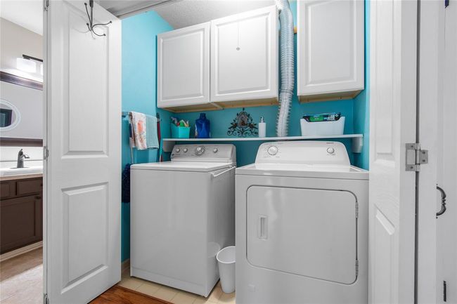 Washer and gas dryer can stay with the house. | Image 17
