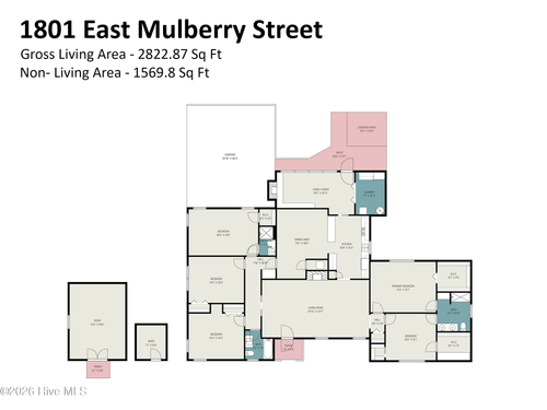 1801 E Mulberry St, Goldsboro, NC, 27530-5322 | Card Image