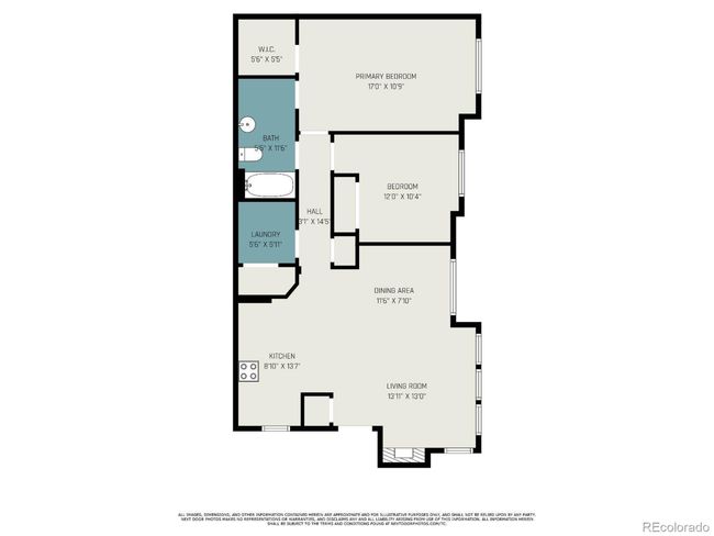 E - 5755 S Buchanan Ct, House attached with 2 bedrooms, 1 bathrooms and null parking in Aurora CO | Image 29