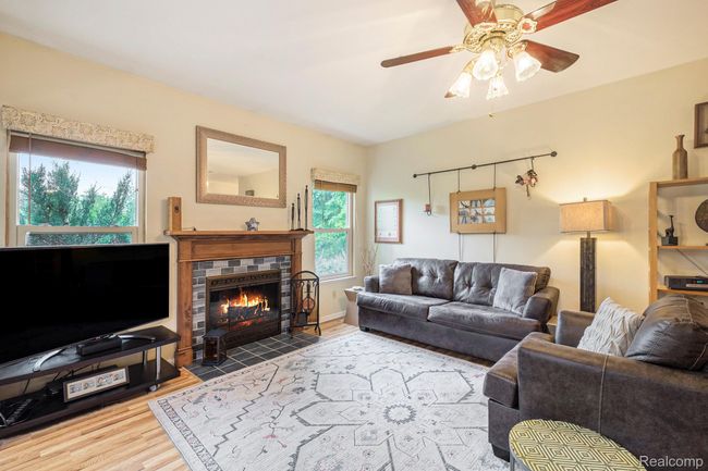 Family room with fireplace | Image 4