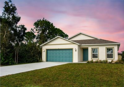 447 Raymer Street, House other with 4 bedrooms, 2 bathrooms and null parking in Lehigh Acres FL | Image 1