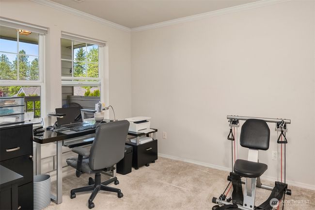 2nd Bedroom / Office Has Double glass Doors | Image 12
