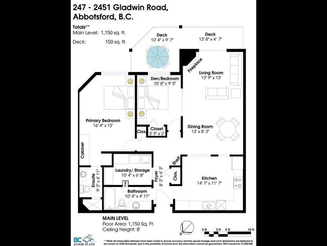 247 - 2451 Gladwin Road, Condo with 2 bedrooms, 2 bathrooms and 1 parking in Abbotsford BC | Image 26