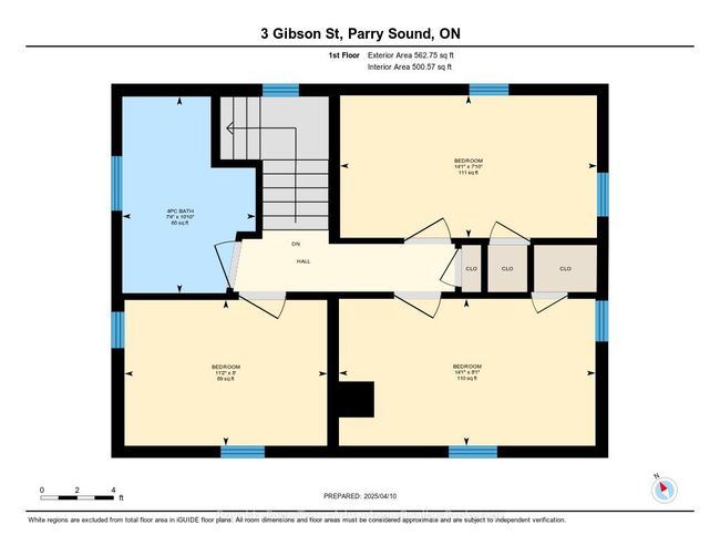 3 Gibson St, House other with 3 bedrooms, 1 bathrooms and 2 parking in Parry Sound ON | Image 33