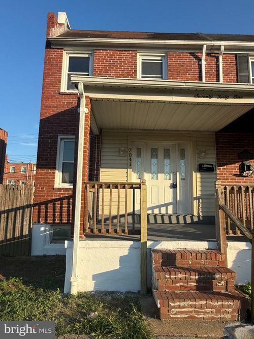 7041 Eastbrook Ave, BALTIMORE, MD, 21224-1842 | Card Image