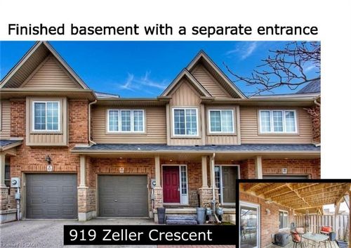 919 Zeller Cres, Kitchener, ON, N2A0C7 | Card Image