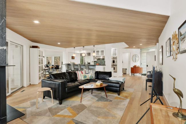 View from family room looking at kitchen | Image 5