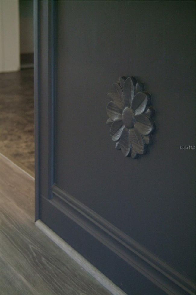 Custom Island with flower wood trim accents | Image 14