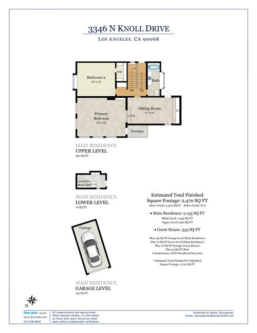 3346 N Knoll Dr, Los Angeles, CA, 90068-1520 | Card Image