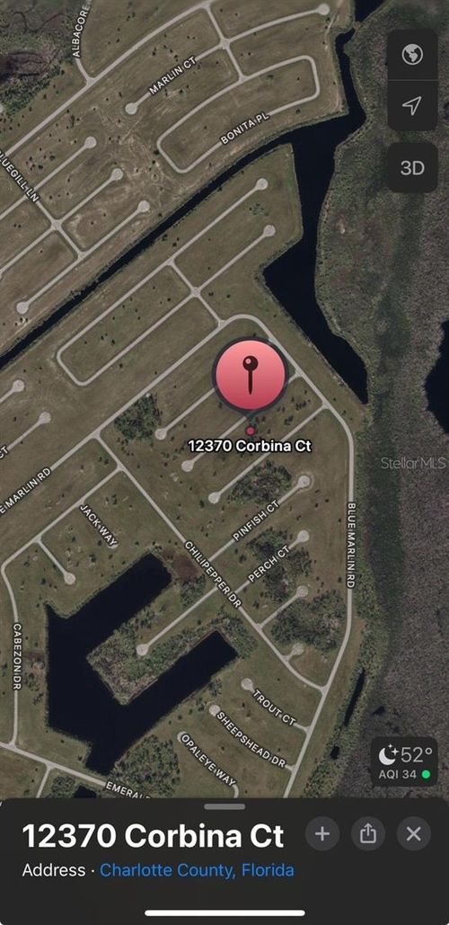 12370 Corbina (Lot 60) Court, Placida, FL, 33946 | Card Image