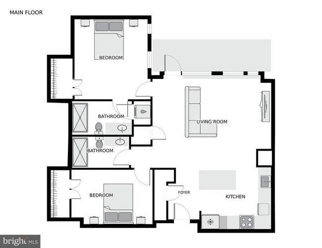 APT-1403 - 8220 Crestwood Heights Dr, Condo with 1 bedrooms, 2 bathrooms and null parking in MCLEAN VA | Image 31