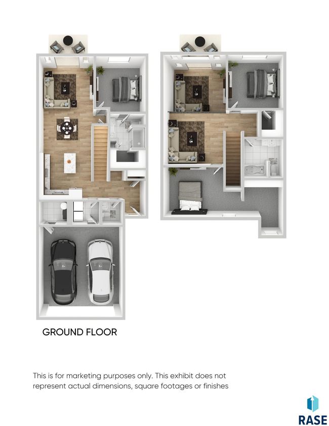8014 E Tencate Pl, Townhouse with 3 bedrooms, 3 bathrooms and null parking in Sioux Falls SD | Image 17