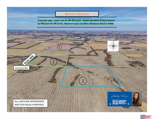 NoSitus Lot 3 - 20 Acres, Bennet, NE, 68317 | Card Image