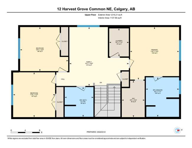 12 Harvest Grove Common Ne, Home with 3 bedrooms, 2 bathrooms and 4 parking in Calgary AB | Image 50