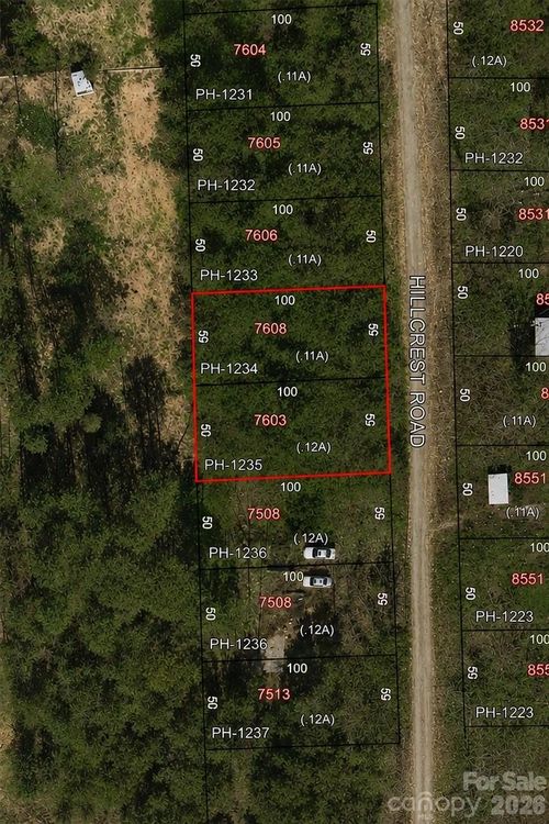 1234-and-1235-00 Hillcrest Rd, New London, NC, 28127 | Card Image
