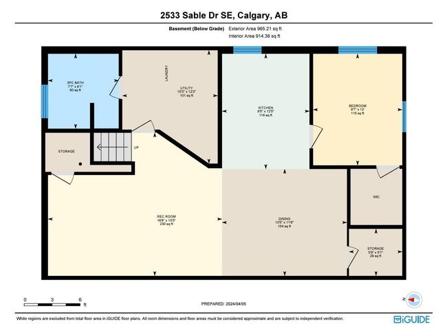 2533 Sable Drive Se, Home with 4 bedrooms, 2 bathrooms and 3 parking in Calgary AB | Image 38