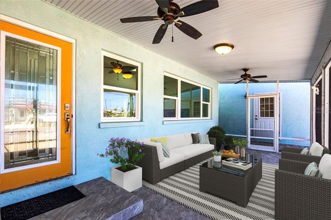 Virtually staged lanai | Image 18