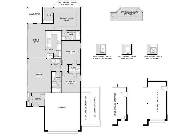 2360 Mooneye Ct, House other with 3 bedrooms, 2 bathrooms and 2 parking in Conroe TX | Image 10