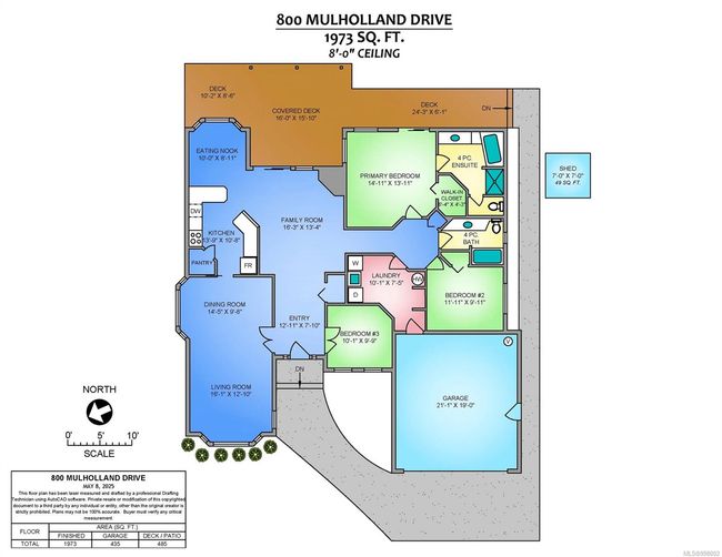 800 Mulholland Dr, House other with 3 bedrooms, 2 bathrooms and 2 parking in Parksville BC | Image 26