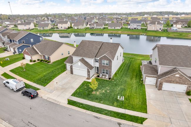 aerial view with a water view and a residential view | Image 47