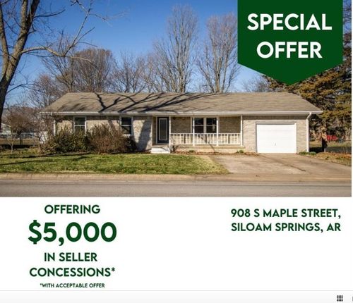 908 S Maple St, Siloam Springs, AR, 72761-4150 | Card Image