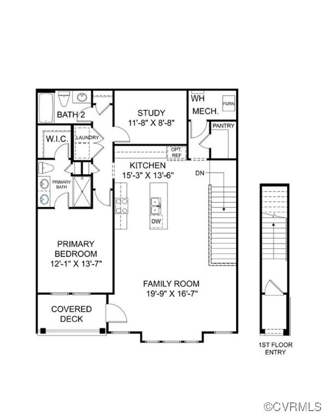 3817 Maze Runner Dr, Condo with 1 bedrooms, 2 bathrooms and null parking in Midlothian VA | Image 26