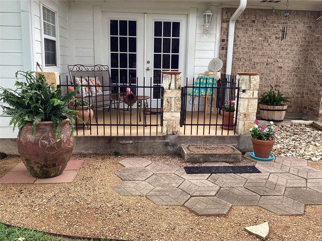 Doorway to property featuring french doors and a gate | Image 6
