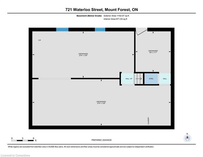721 Waterloo St, House other with 3 bedrooms, 1 bathrooms and 5 parking in Mount Forest ON | Image 38