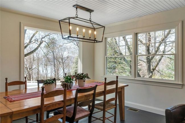 Seasonal Hudson view from the first floor family room. | Image 9