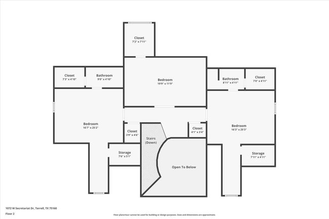 1072 W Secretariat Dr, House other with 4 bedrooms, 5 bathrooms and null parking in Terrell TX | Image 39
