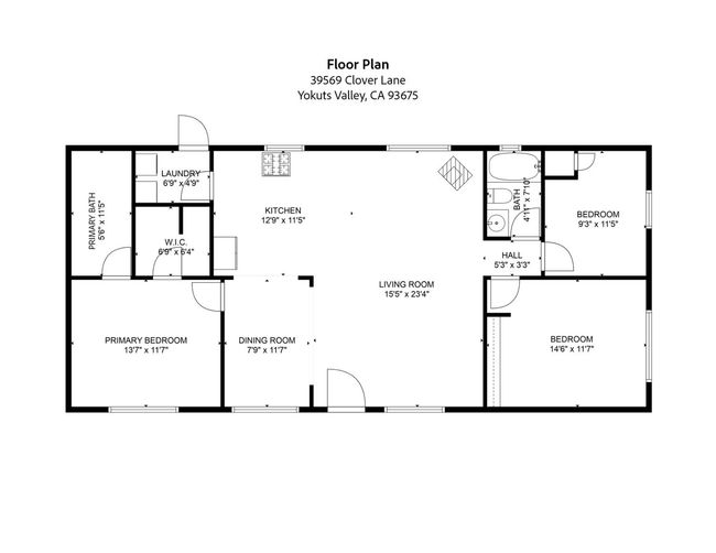 39569 Clover Ln, House other with 3 bedrooms, 0 bathrooms and null parking in Yokuts Valley CA | Image 33
