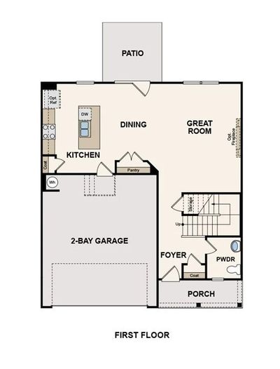 This home will feature The Chastain B2 elevation. | Image 2