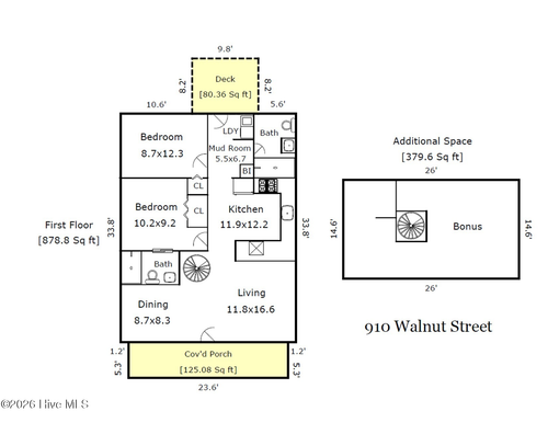 910 Walnut St, Wilmington, NC, 28401-4232 | Card Image