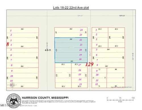Lots 18-22 22nd Ave, Gulfport, MS, 39501-2953 | Card Image