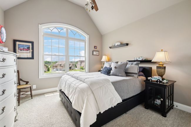 Bedroom #3 located on the second floor with beautiful views of the distant Barfield hill tops. | Image 38